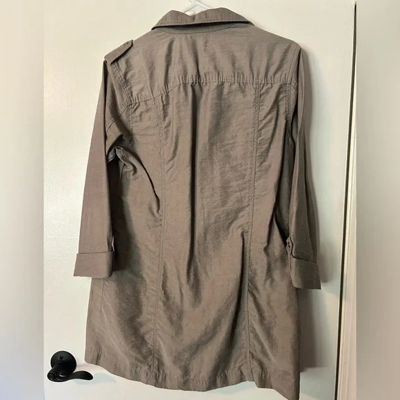 Chico's Brown Utility Jacket - Picture 4 of 4